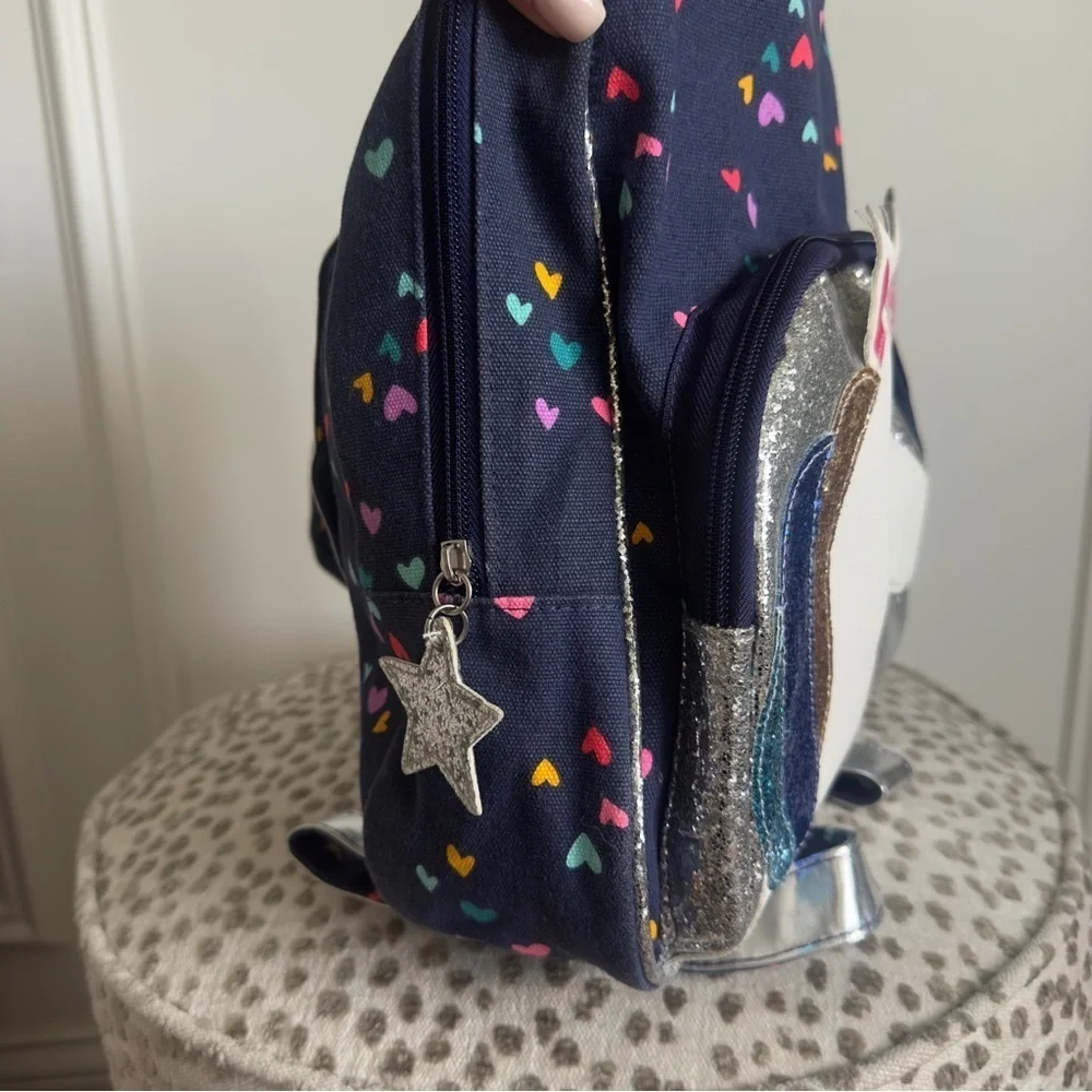 Unicorn Pocket Printed Backpack
